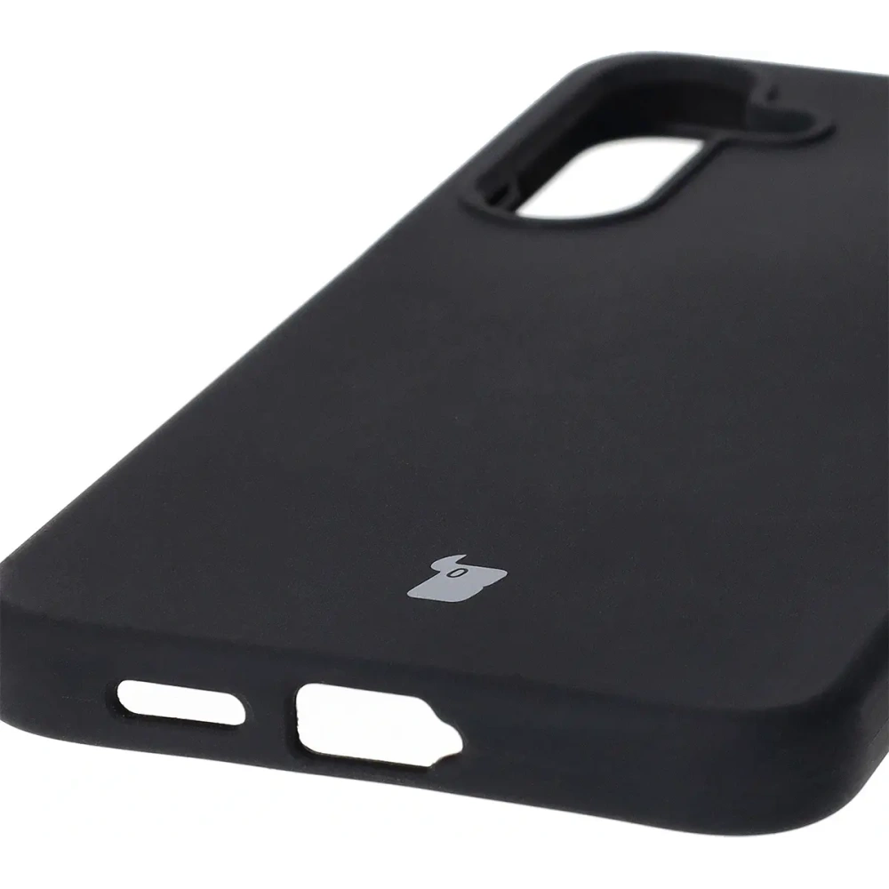 Silikonowe etui Bizon Soft Case do Samsung Galaxy S25+ Plus czarne