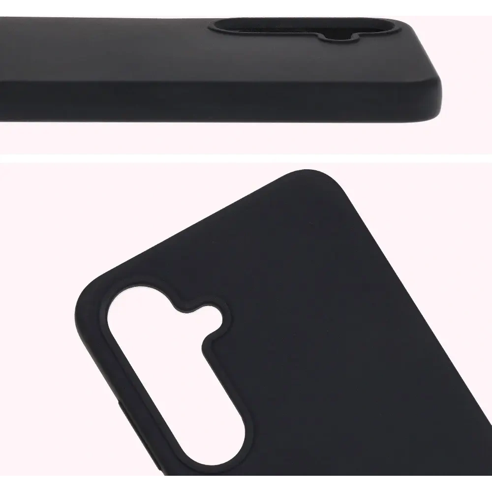 Silikonowe etui Bizon Soft Case do Samsung Galaxy S25+ Plus czarne