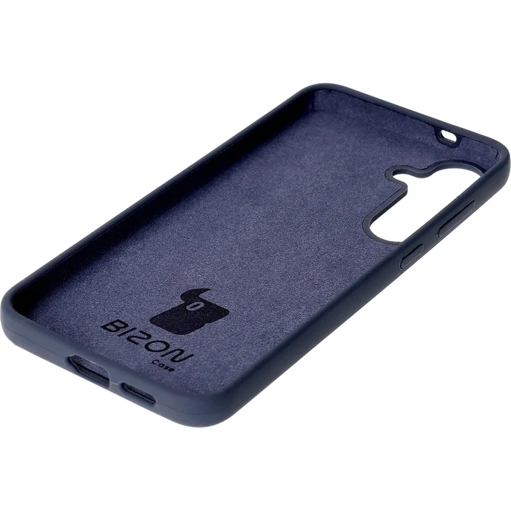 Silikonowe etui Bizon Soft Case do Samsung Galaxy S25+ Plus niebieskie