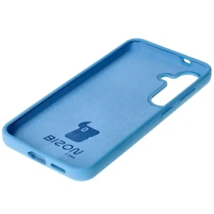 Kup Silikonowe etui Bizon Soft Case do Samsung Galaxy S25 ciemnoniebieskie - BIZ8228 - {ean13} - Sklep Home Screen
