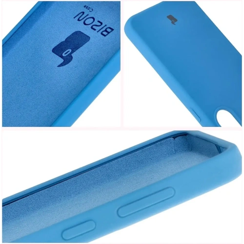 Kup Silikonový obal Bizon Soft Case pro Samsung Galaxy S25 tmavě modrý - BIZ8228 - {ean13} - Sklep Home Screen