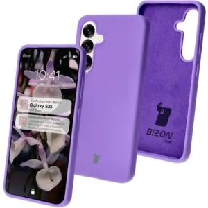 Kup Silikonowe etui Bizon Soft Case do Samsung Galaxy S25 fioletowe - BIZ8229 - {ean13} - Sklep Home Screen