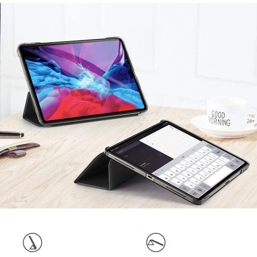 Kup Etui ESR Yippee Apple iPad Pro 12.9 2018/2020 (a 3-a și a 4-a generație) Jelly Black - ESR169BLK - {ean13} - Sklep Home Screen