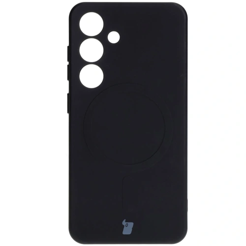 Buy Bizon Case Silicone Magnetic Samsung Galaxy S25 / S24 black - BIZ8232 - {ean13} - Home Screen Store Europe
