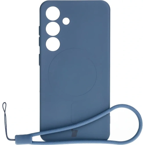Buy Bizon Case Silicone Magnetic Samsung Galaxy S25 / S24 navy blue - BIZ8233 - {ean13} - Home Screen Store Europe