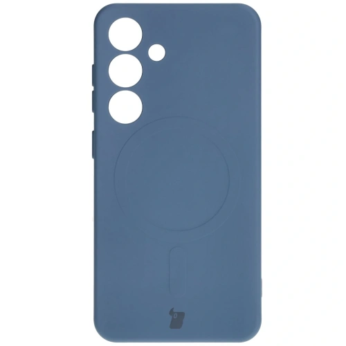 Buy Bizon Case Silicone Magnetic Samsung Galaxy S25 / S24 navy blue - BIZ8233 - {ean13} - Home Screen Store Europe