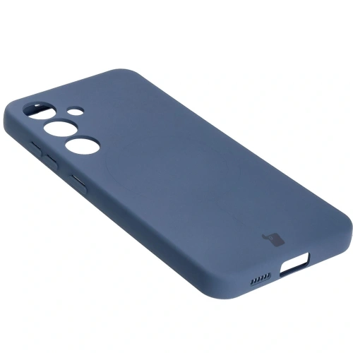 Buy Bizon Case Silicone Magnetic Samsung Galaxy S25 / S24 navy blue - BIZ8233 - {ean13} - Home Screen Store Europe