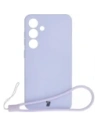 Kup Silikonové pouzdro s magnetickým kroužkem Bizon Case Silicone Magnetic pro Samsung Galaxy S25 / S24 světle fialové - BIZ8234 - {ean13} - Sklep Home Screen