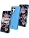 Silikonowe etui Bizon Soft Case do Samsung Galaxy S25 Ultra ciemnoniebieskie