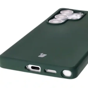 Kup Silikonowe etui Bizon Soft Case do Samsung Galaxy S25 Ultra ciemnozielone - BIZ8236 - {ean13} - Sklep Home Screen