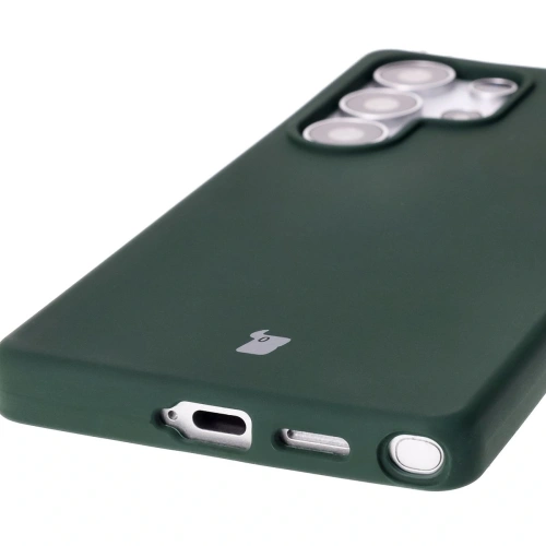 Buy Bizon Soft Case Samsung Galaxy S25 Ultra dark green - BIZ8236 - {ean13} - Home Screen Store Europe