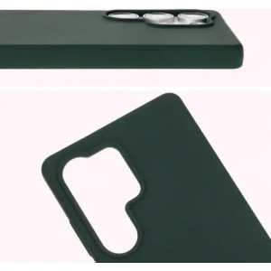 Kup Silikonowe etui Bizon Soft Case do Samsung Galaxy S25 Ultra ciemnozielone - BIZ8236 - {ean13} - Sklep Home Screen