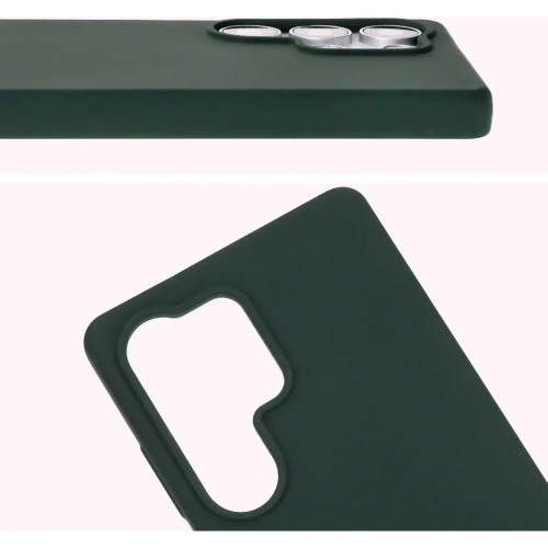 Kup Bizon Soft Case Samsung Galaxy S25 Ultra sötétzöld - BIZ8236 - {ean13} - Sklep Home Screen