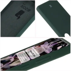 Kup Bizon Soft Case Samsung Galaxy S25 Ultra sötétzöld - BIZ8236 - {ean13} - Sklep Home Screen