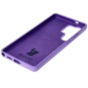 Kup Silikonowe etui Bizon Soft Case do Samsung Galaxy S25 Ultra fioletowe - BIZ8238 - {ean13} - Sklep Home Screen