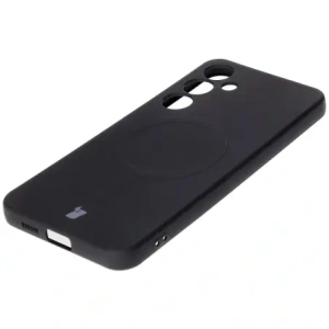 Kup Bizon Case Szilikon Magnetic Samsung Galaxy S25+ Plus / S24+ Plus fekete - BIZ8240 - {ean13} - Sklep Home Screen