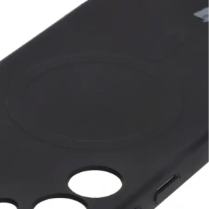 Kup Silikonové pouzdro s magnetickým kroužkem Bizon Case Silicone Magnetic pro Samsung Galaxy S25+ Plus / S24+ Plus černé - BIZ8240 - {ean13} - Sklep Home Screen