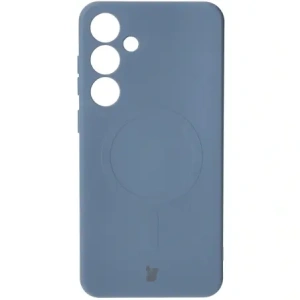 Kup Silikonové pouzdro s magnetickým kroužkem Bizon Case Silicone Magnetic pro Samsung Galaxy S25+ Plus / S24+ Plus tmavě modré - BIZ8241 - {ean13} - Sklep Home Screen
