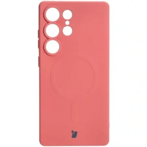 Buy Bizon Case Silicone Magnetic Samsung Galaxy S25 Ultra dirty pink - BIZ8242 - {ean13} - Home Screen Store Europe
