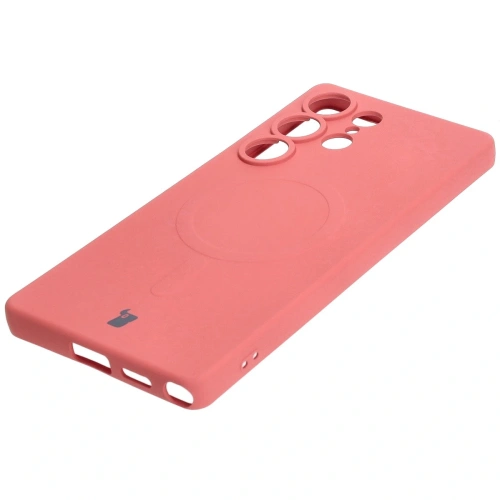 Kup Bizon Case Silikon Magnetic Samsung Galaxy S25 Ultra schmutzig rosa - BIZ8242 - {ean13} - Sklep Home Screen
