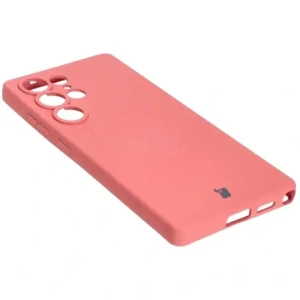 Buy Bizon Case Silicone Magnetic Samsung Galaxy S25 Ultra dirty pink - BIZ8242 - {ean13} - Home Screen Store Europe