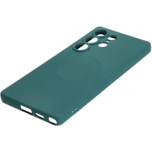 Kup Bizon Case Silikon Magnetic Samsung Galaxy S25 Ultra dunkelgrün - BIZ8243 - {ean13} - Sklep Home Screen