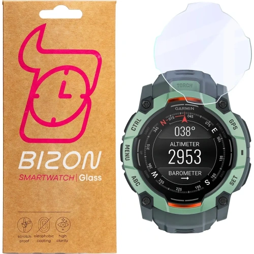 Kup Bizon Sticlă Ceas Mule Garmin Instinct 3 50 mm - BIZ8246 - {ean13} - Sklep Home Screen