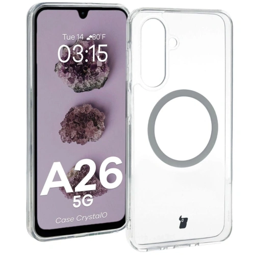 Kup Etui z pierścieniem magnetycznym Bizon Case CrystalO do Samsung Galaxy A26 5G przezroczyste - BIZ8247 - {ean13} - Sklep Home Screen