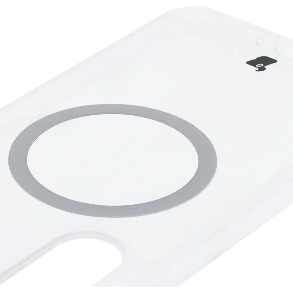 Etui z pierścieniem magnetycznym Bizon Case CrystalO do Samsung Galaxy A26 5G przezroczyste