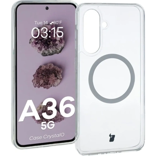 Kup Etui s magnetickým kroužkem Bizon Case CrystalO pro Samsung Galaxy A36 5G průhledné - BIZ8248 - {ean13} - Sklep Home Screen