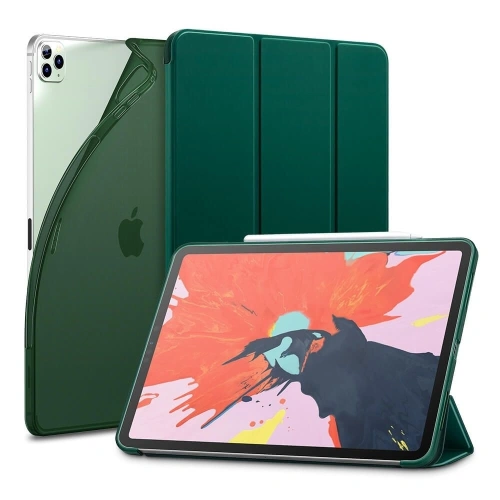 Kup Etui ESR Rebound Slim Apple iPad Pro 12.9 2018/2020 (a 3-a și a 4-a generație) Pine Green - ESR172GRN - {ean13} - Sklep Home Screen