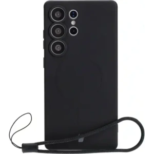Kup Bizon Case Szilikon Magnetic Samsung Galaxy S25 Ultra fekete - BIZ8251 - {ean13} - Sklep Home Screen