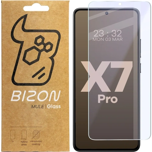 Buy Bizon Glass Mule Flexible hybrid glass Xiaomi Poco X7 Pro - BIZ8252 - {ean13} - Home Screen Store Europe