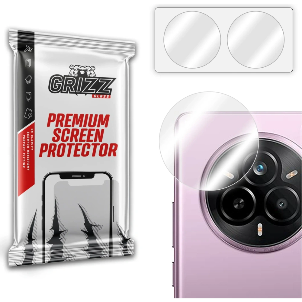 Szkło na aparat GrizzGlass HybridGlass Camera do Realme 14 Pro
