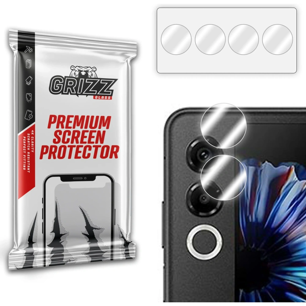 Szkło na aparat GrizzGlass HybridGlass Camera do Nubia Flip 2