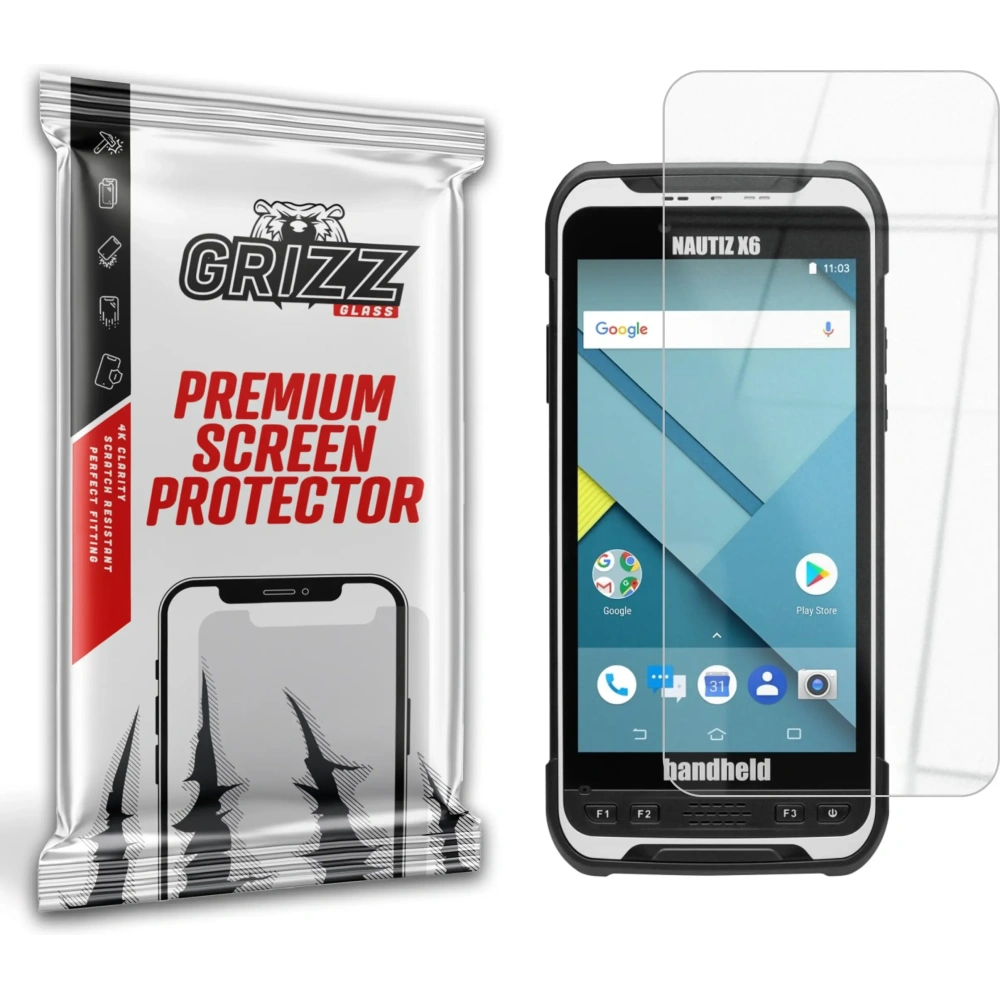 Szkło hybrydowe GrizzGlass HybridGlass do Nautiz X6