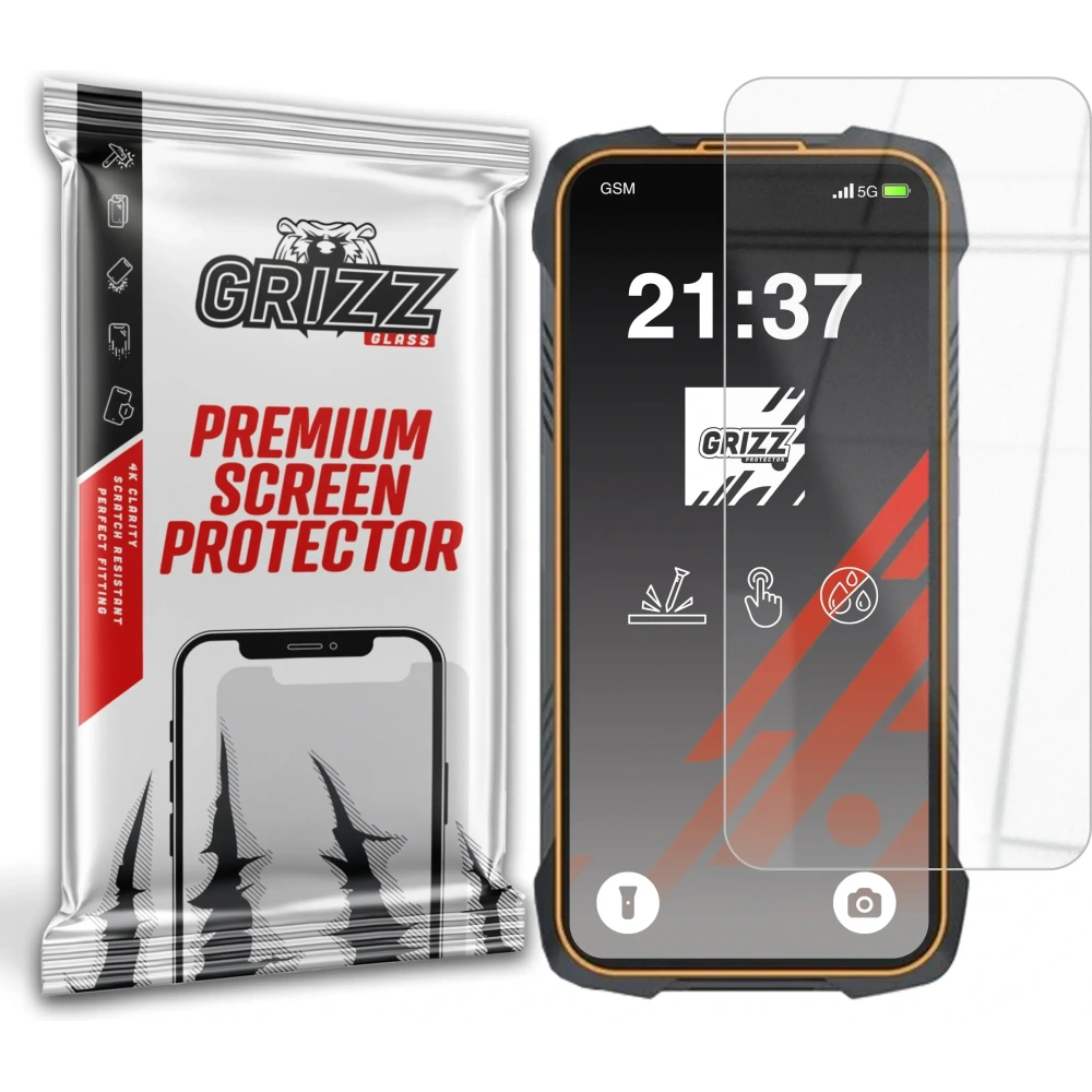 Szkło hybrydowe GrizzGlass HybridGlass do Cubot King Kong 6