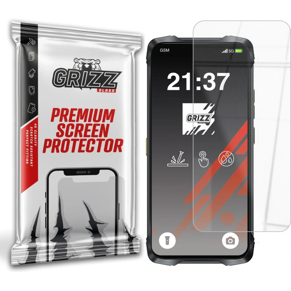 Szkło hybrydowe GrizzGlass HybridGlass do Cubot King Kong Power 3