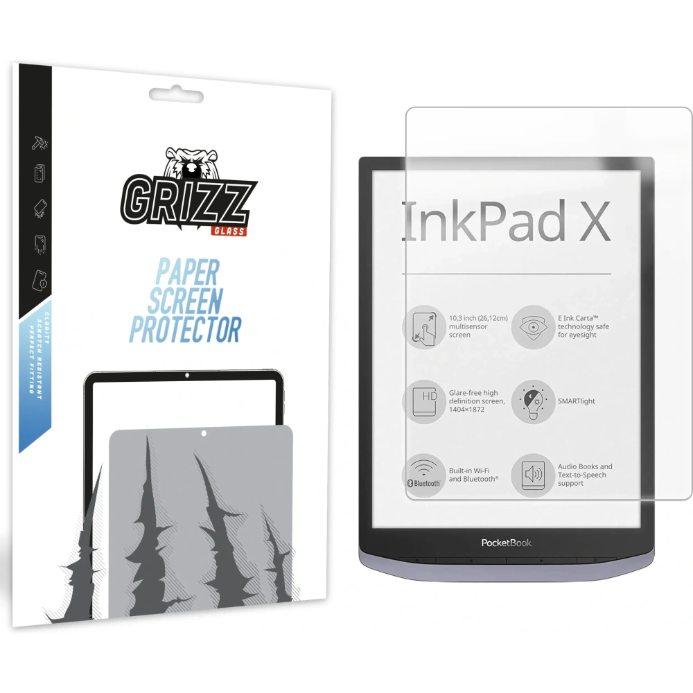 Folia matowa GrizzGlass PaperScreen do Pocketbook InkPad X