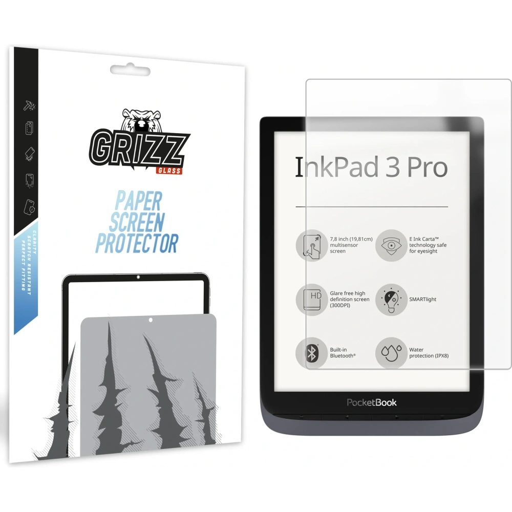 Folia matowa GrizzGlass PaperScreen do Pocketbook InkPad 3 Pro