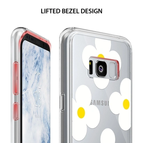 Kup Etui Ringke Fusion Design Samsung Galaxy S8 Plus Bílé sedmikrásky - RGK483WHT - {ean13} - Sklep Home Screen