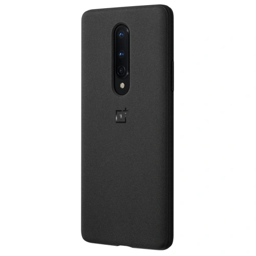 Kup OnePlus Gehäuse 8 Sandstone Bumper Case Schwarz - OPL001BLK - {ean13} - Sklep Home Screen