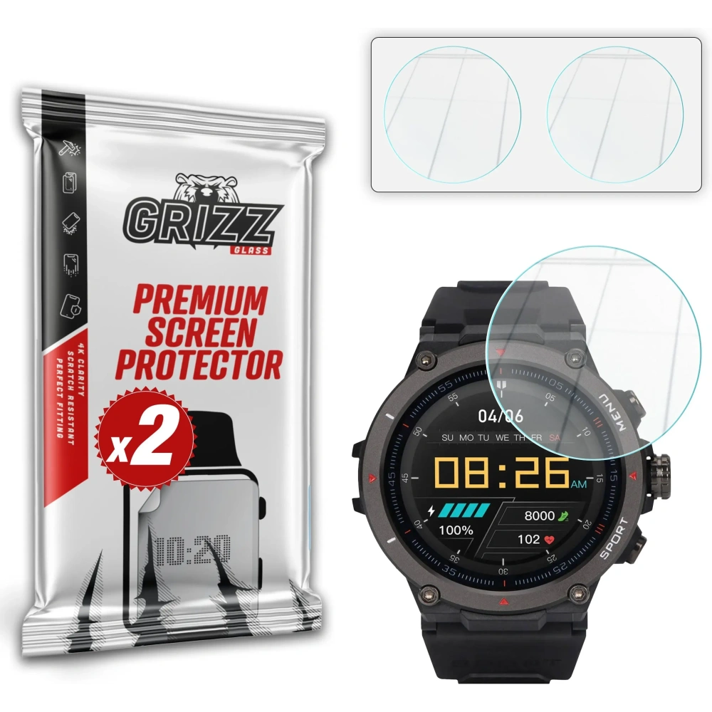 Szkło hybrydowe GrizzGlass HybridGlass do Garett GRS Pro