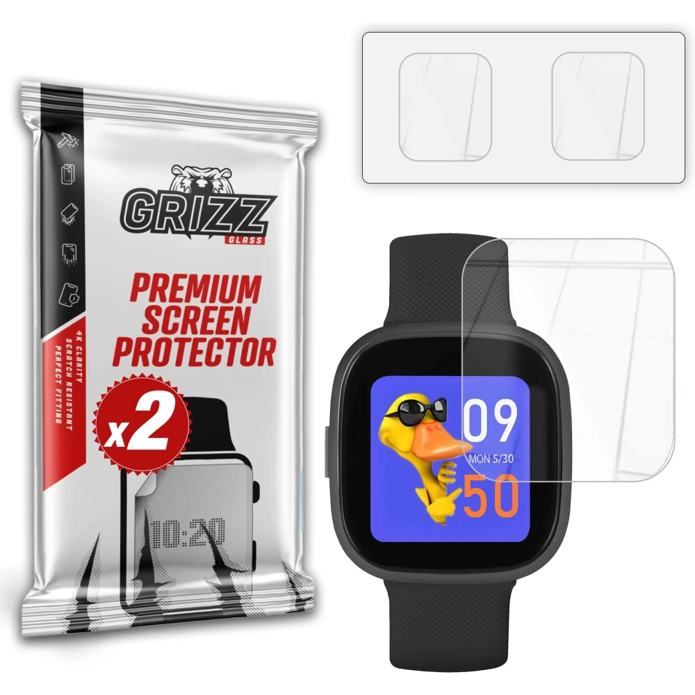 Szkło hybrydowe GrizzGlass HybridGlass do Garett Kids Fit