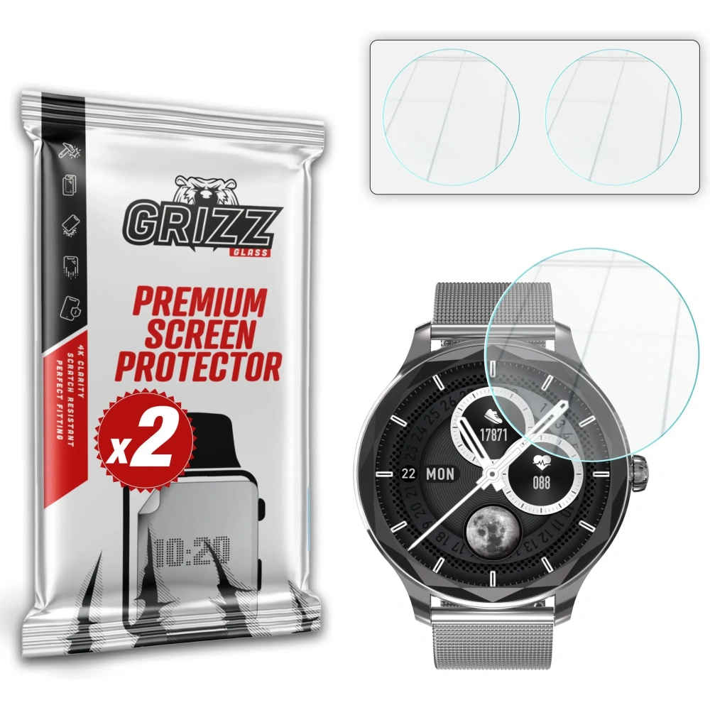 Szkło hybrydowe GrizzGlass HybridGlass do Garett Viva