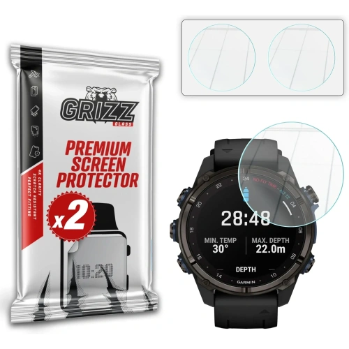Kup Szkło hybrydowe GrizzGlass HybridGlass do Garmin Descent Mk3 43mm - GRZ12861 - {ean13} - Sklep Home Screen