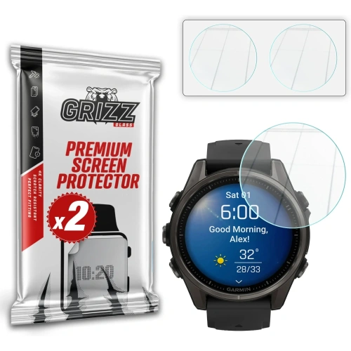 Buy GrizzGlass HybridGlass Garmin Fenix 8 43mm - GRZ12880 - {ean13} - Home Screen Store Europe