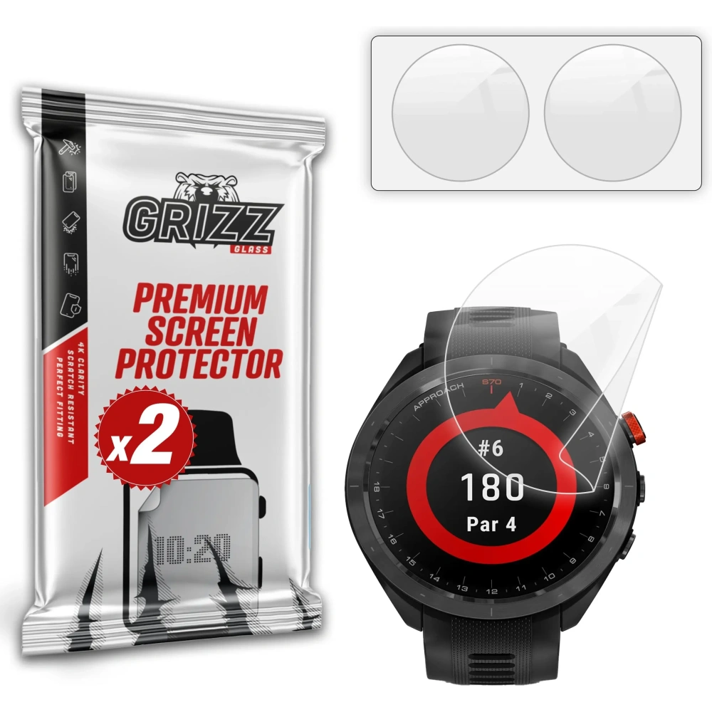 Folia ceramiczna GrizzGlass CeramicFilm do Garmin Approach S70 47mm