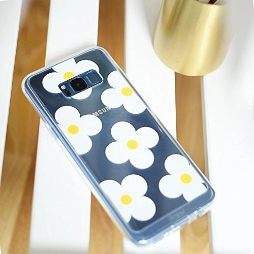 Kup Etui Ringke Fusion Design Samsung Galaxy S8 Plus White Daisies - RGK483WHT - {ean13} - Sklep Home Screen