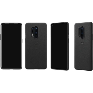 Kup Etui OnePlus 8 Pro Sandstone Bumper Case Czarne - OPL006BLK - {ean13} - Sklep Home Screen